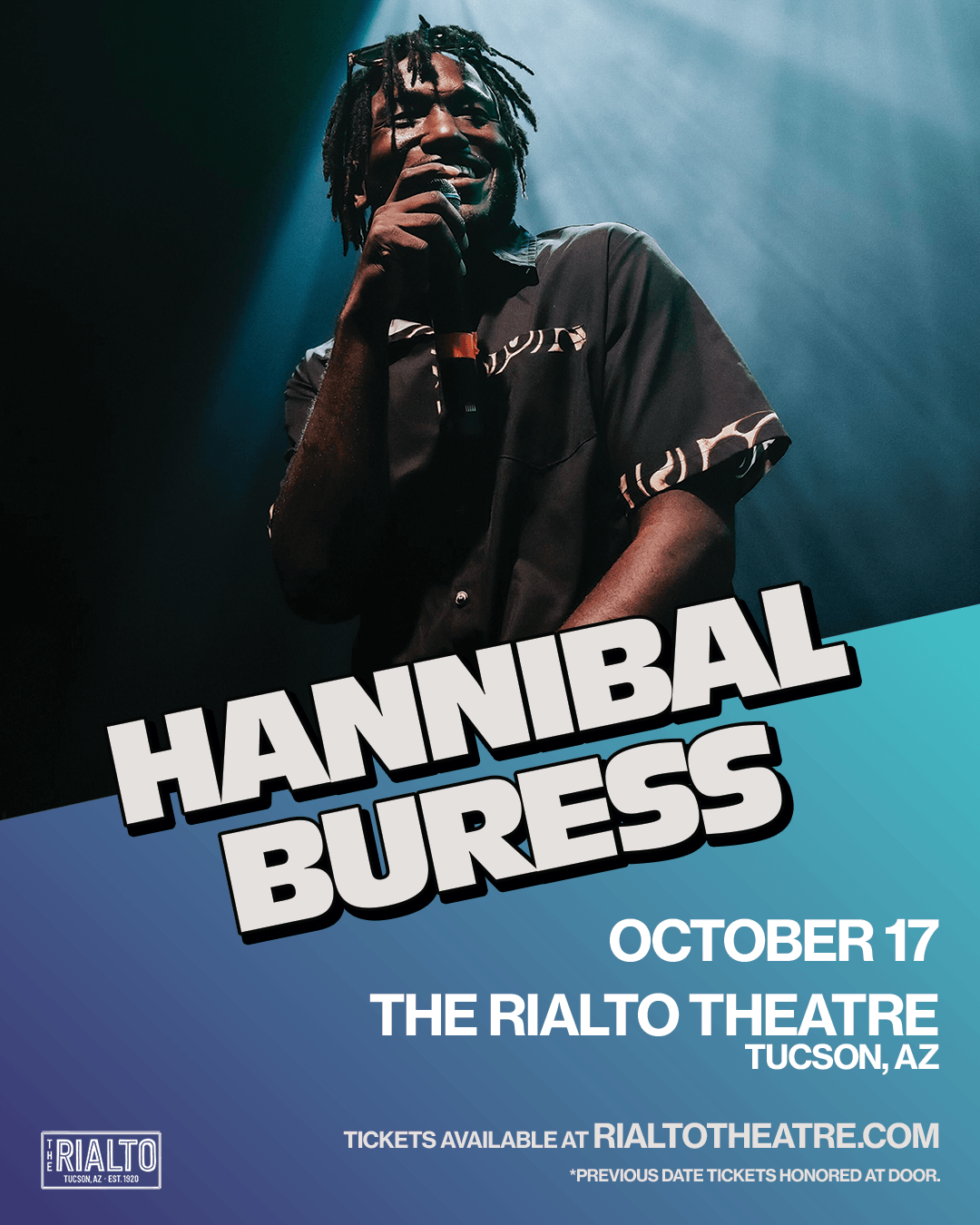HANNIBAL BURESSRialto Theatre
