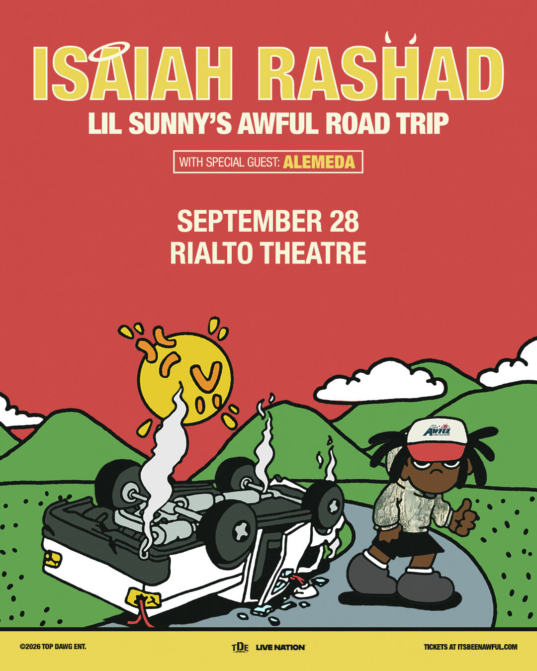 ISAIAH RASHADThe Rialto Theatre