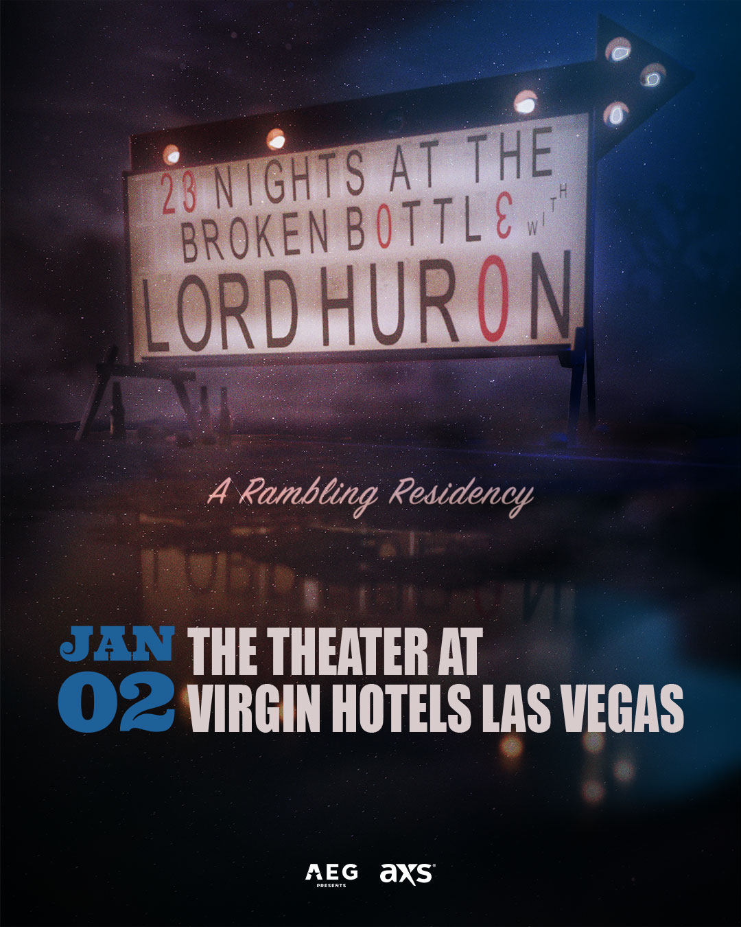 LORD HURONThe Theater at Virgin Hotels Las Vegas