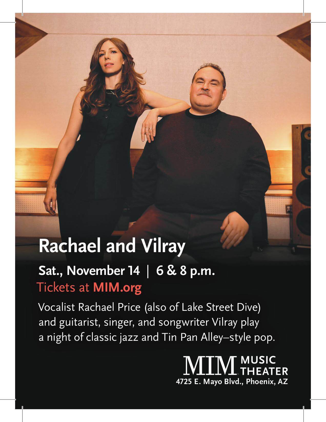 RACHEL AND VILRAYMIM Music Theatre